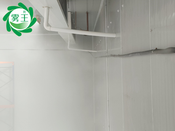 冷库加湿案例|高压微雾加湿器助力新疆一企业冷藏库快速增湿